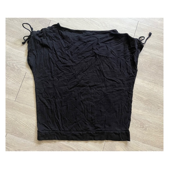 Project Black Cotton Top w/ Tie Sleeves Size Small - Picture 3 of 3